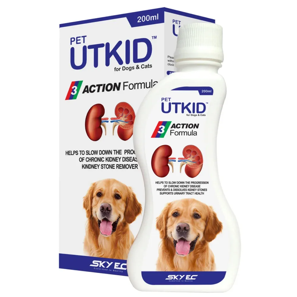 Skyec UTKID Kidney Support Supplement for Dogs and Cats (200ml) - Image 2