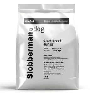 Slobberman dog Gluten Free High Protein Gaint Junior Puppy Dog Dry Food