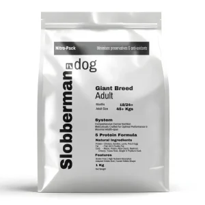 Slobberman dog Gluten Free High Protein Giant Breed Adult Dog Dry Food