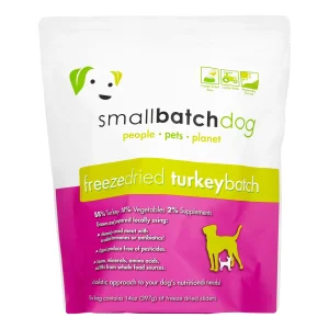 Small Batch Dog Freeze-Dried Sliders Turkey - 14 Oz