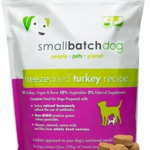 Small Batch Dog Frozen Patties Turkey - 18 lbs