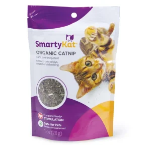 SmartyKat Certified Organic Catnip, 1 oz