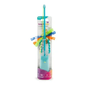 SmartyKat Leapin' Laser 2-in-1 Laser and Wand Cat Toy, Blue