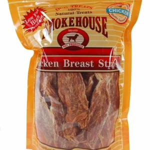 Smokehouse Chicken Breast Strips Dog Treat, 16 oz