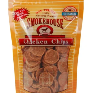 Smokehouse Chicken Chips Dog Treat Small, 4 oz