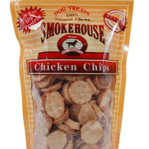 Smokehouse Chicken Chips Dog Treat Small, 8 oz