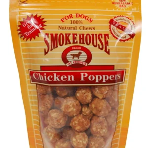 Smokehouse Chicken Poppers Dog Treat, 4 oz