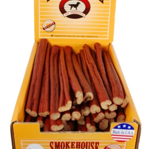 Smokehouse USA Made Chicken Stix Dog Treats 8 in, 60 ct