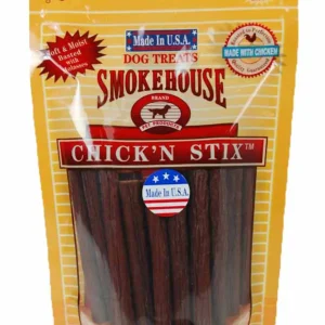 Smokehouse USA Made Chicken Stix Dog Treats, 8 oz