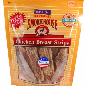 Smokehouse USA Made Chicken Strips Dog Treat, 8 oz