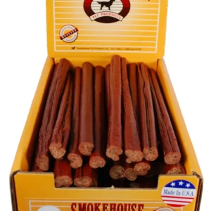 Smokehouse USA Made Pepperoni Stix Dog Treats 8 in, 60 ct