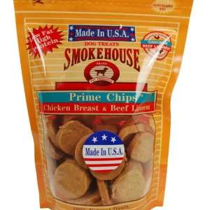 Smokehouse USA Made Prime Chips Dog Treat Chicken & Turkey, 16 oz