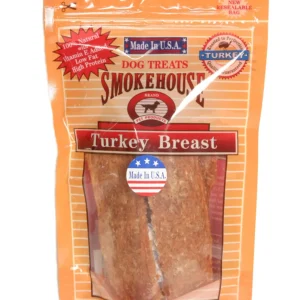 Smokehouse USA Made Turkey Breast Dog Treat, 3 oz