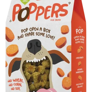 Snicky Snak Poppers Dog Treat Sweet Potato 10 oz