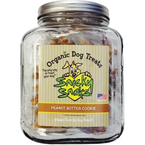 Snicky Snaks Sweet Potato Pie Dog Treats 1 lb Jar