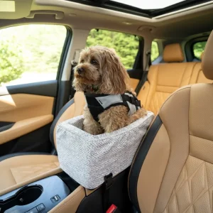Snoozer Luxury Console Dog Car Seat | Show Dog Collection