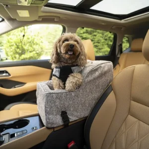 Snoozer Luxury High-Back Console Dog Car Seat | Show Dog