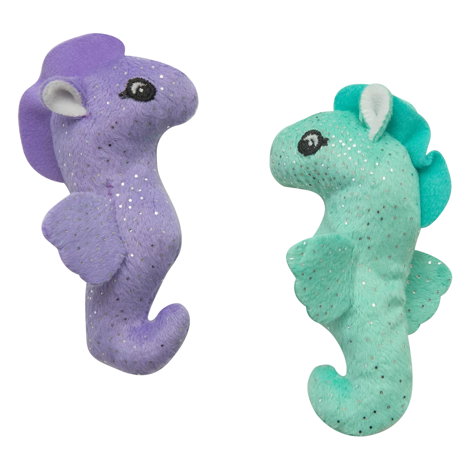 SnugArooz Kitty Seahorse w/ Catnip Cat Toy 4" 2pk