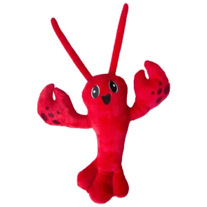 Snugarooz Luca the Lobster Plush Dog Toy 10 in