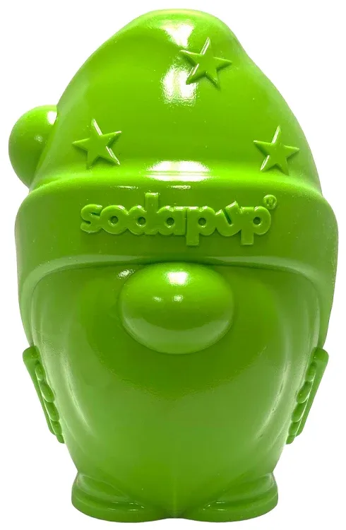 SodaPup - Gnome Durable PUP-X Synthetic Rubber Treat Dispenser