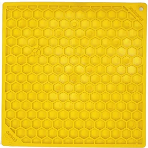 SodaPup Honeycomb Design eMat Enrichment Lick Mat, Small and Large