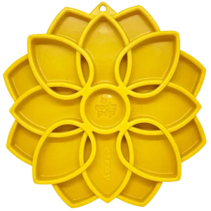 SodaPup Mandala Design eTray Enrichment Slow-Feeder Tray, 8 in