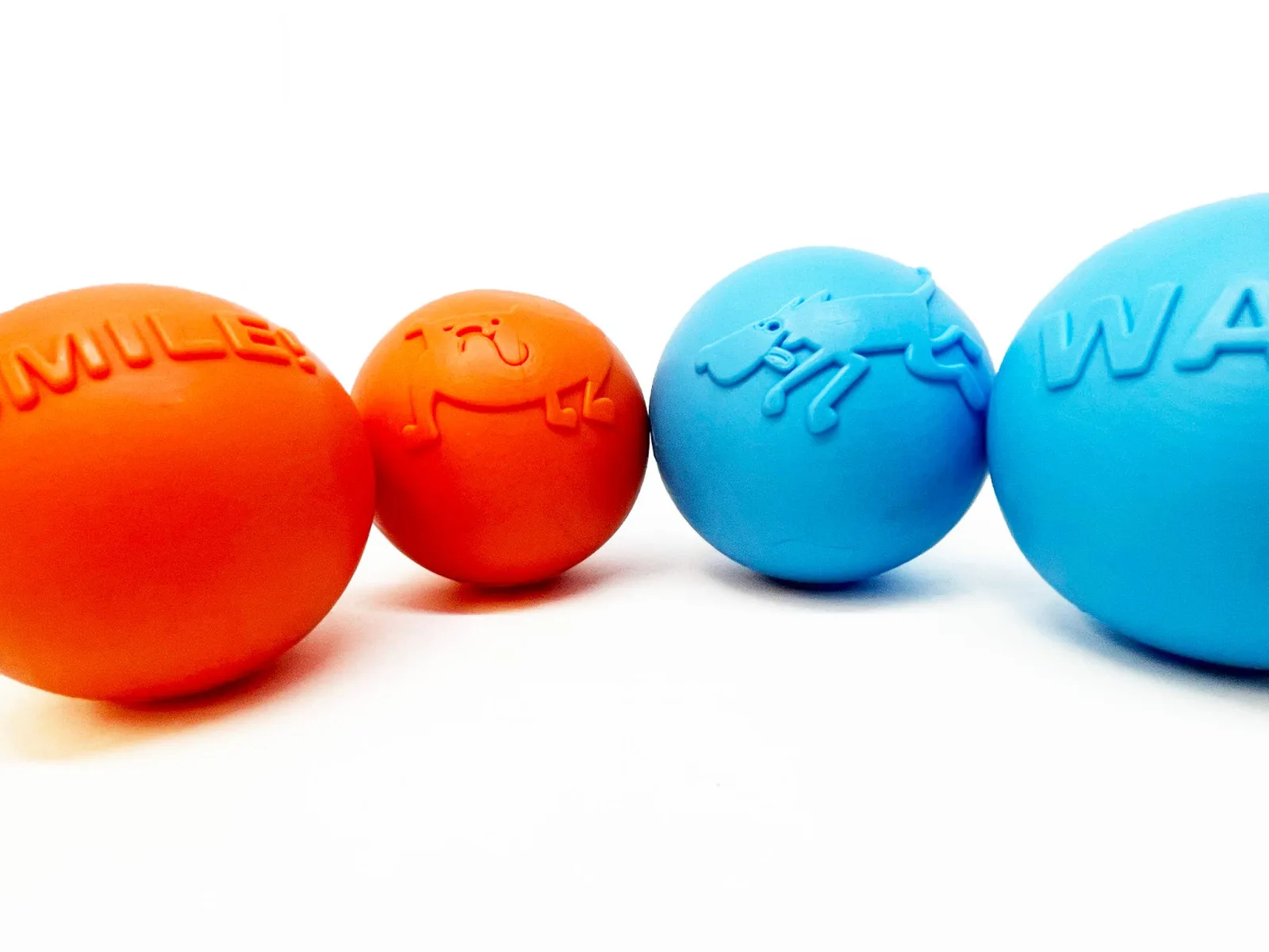 SodaPup - Smile Ball Durable Synthetic Rubber Chew & Retrievning Ball - Image 2