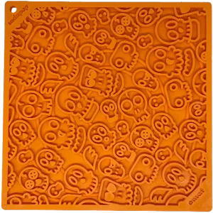 SodaPup Zombie Design eMat Enrichment Lick Mat, 8 in