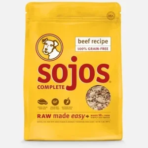 Sojos Freeze-Dried Dog Food Complete Adult Beef - 4 Oz