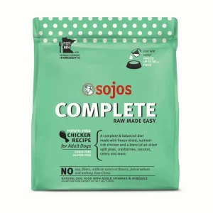 Sojos Freeze-Dried Dog Food Complete Adult Chicken - 7 lbs