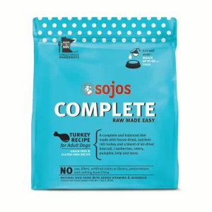 Sojos Freeze-Dried Dog Food Complete Adult Turkey - 7 lbs