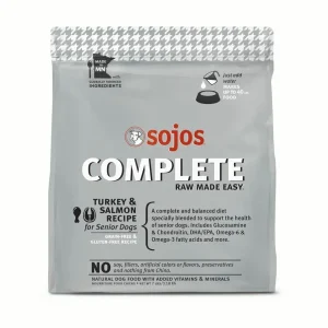 Sojos Freeze-Dried Dog Food Complete Senior Turkey - 7 lbs