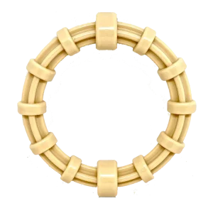 SP Honey Bone Chicken Flavored Teething Ring for Aggressive Chewers