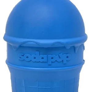 SP Ice Cream Cone Durable Rubber Chew Dog Toy and Treat Dispenser