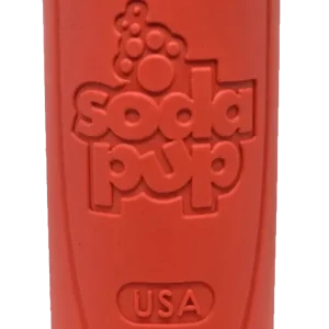 SP Retro Soda Can Durable Rubber Chew Dog Toy and Treat Dispenser
