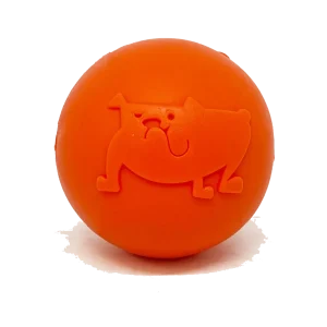 SP Smile Ball Ultra Durable Synthetic Rubber Chew Dog Toy & Floating Retrieving Toy