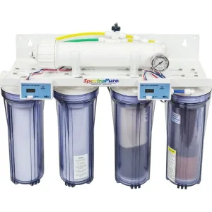 Spectra Pure MaxCap 2:1 Manual Flush 90 gpd ro/di System