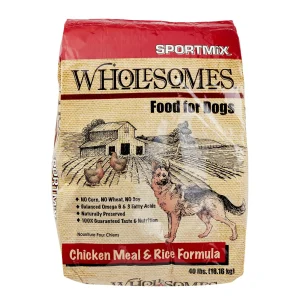 Sportmix Wholesomes Small Dog Adult Chicken Meal Rice - 40 lbs