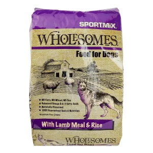 Sportmix Wholesomes Small Dog Adult Lamb Meal Rice - 40 lbs