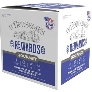Sportmix Wholesomes Small Dog Biscuits Peanutty Bites - 20 lbs
