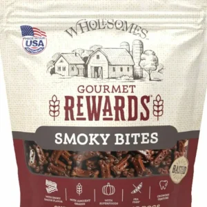 Sportmix Wholesomes Small Dog Biscuits Smokey Bites - 3 lbs