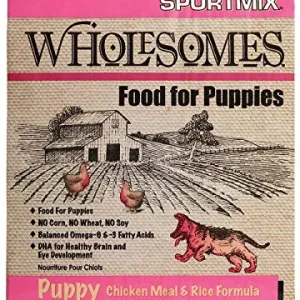Sportmix Wholesomes Small Dog Puppy Chicken Meal Rice - 16.5 lbs