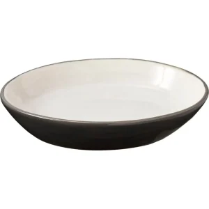Spot 2Tone Oval Cat Dish, Grey, 6 in