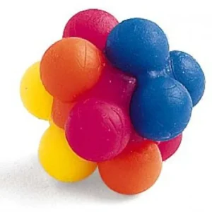 Spot Atomic Rubber Bouncing Ball Cat Toy Assorted 2 ct