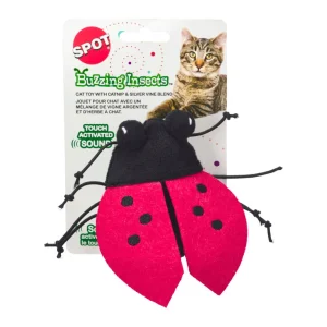 Spot Buzzing Insects Cat Toy Assorted, 5 in