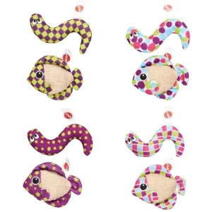 Spot Catch N Release Cat Toy with Catnip Assorted 2 ct