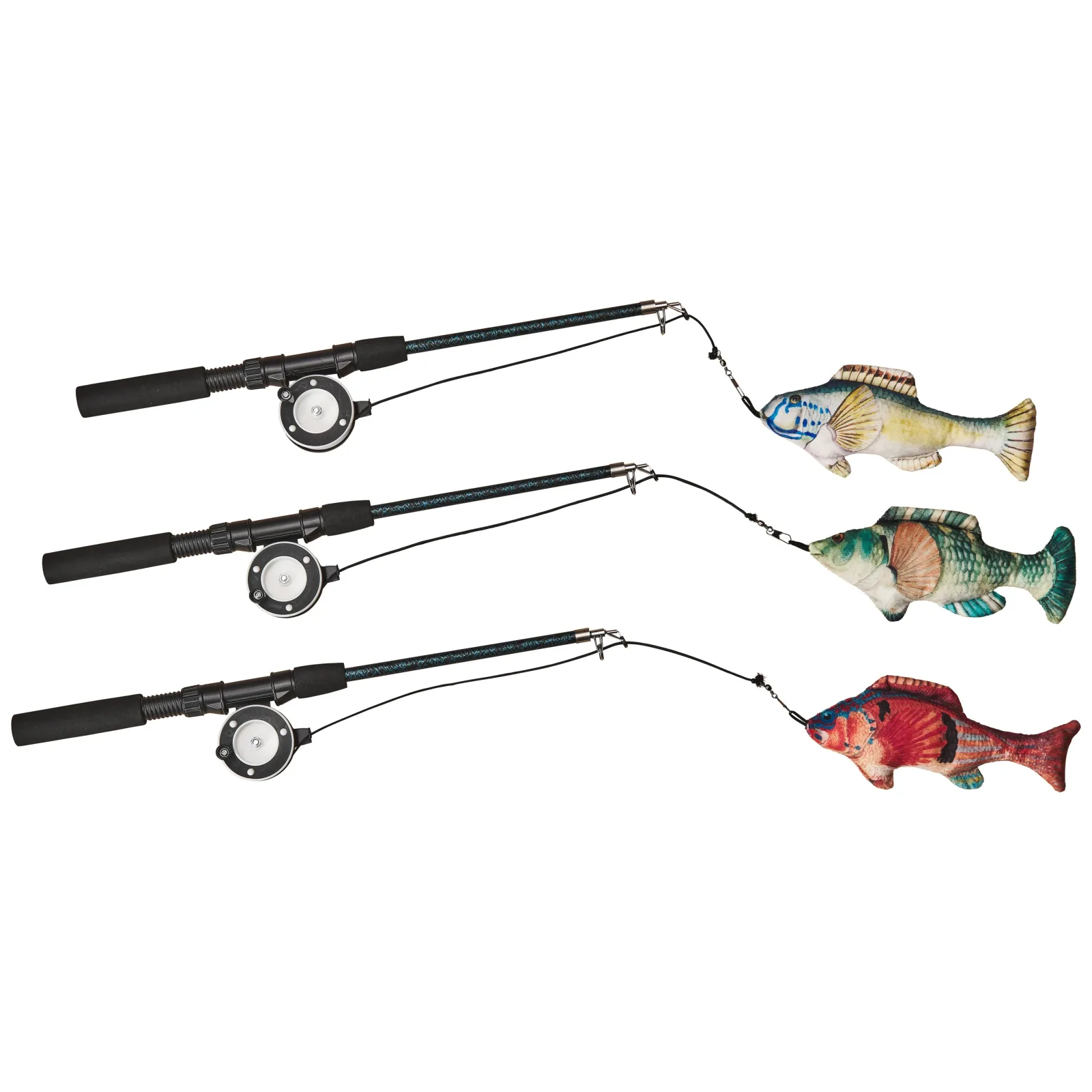 Spot Ethical Loopity Loop Cat Teaser Wand with 2 Interchangeable Toys