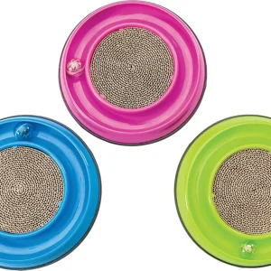 Spot Ethical Rockin' Cat Scratcher 10 in - Assorted Cat Toy