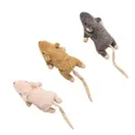 Spot Flat Mouse Frankie with Nip Catnip Cat Toy Assorted 5.5 in - Image 2