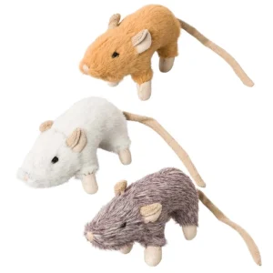 Spot House Mouse Helen Cat Toy with Catnip Assorted, 4 in